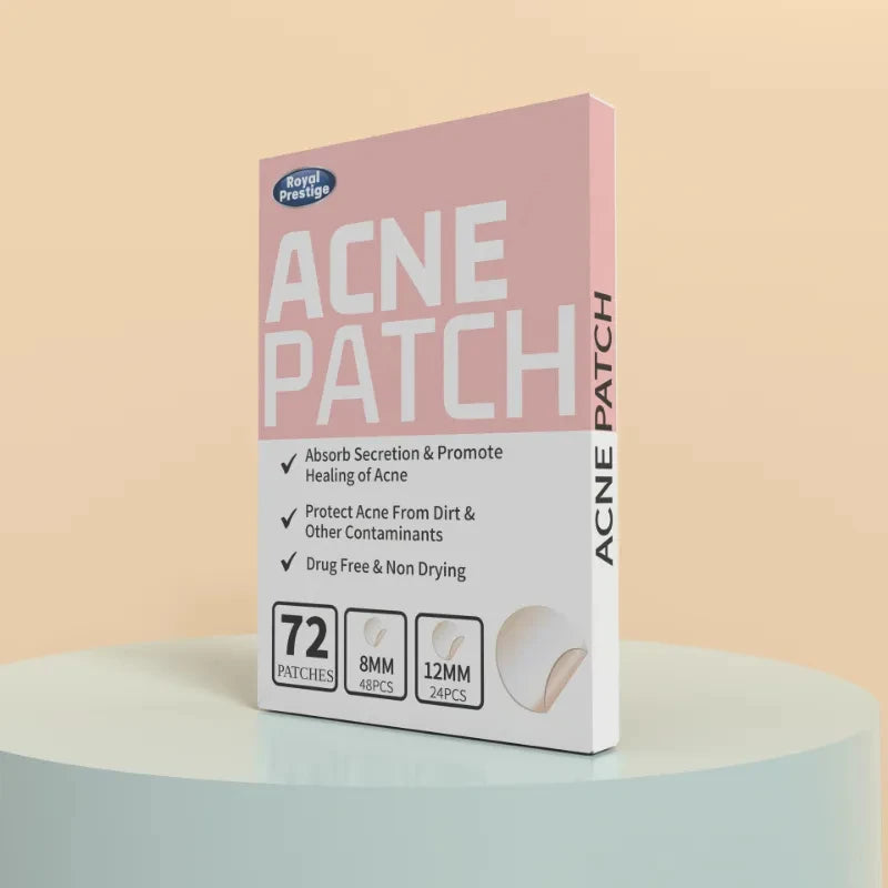 Adesivo Invisível Impermeável Patch de Espinhas Dry Skin-72 Pçs /Para o Rosto-Adesivo Hidrocoloides Para Acne +Produto Natural Ervas Selecionadas